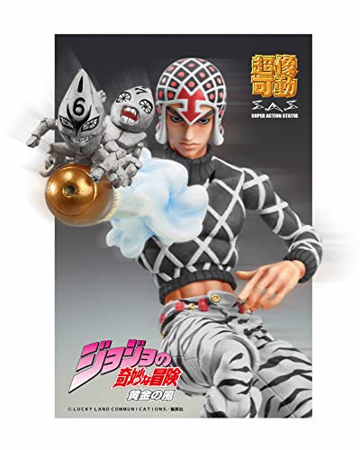 Super Action Statue "JoJo's Bizarre Adventure -Part V-" Guido Mista & Sex Pistols Ver. Black