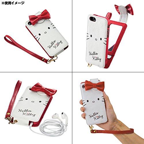 "Hello Kitty" Diary Cover Longitudinal Opening Type iDree for iPhone5/5S/5C Face KT i5S-KT22