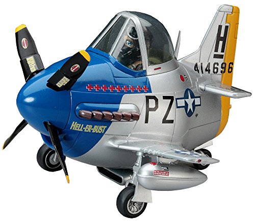 P-51 Série Mustang Eggplane-Hasegawa