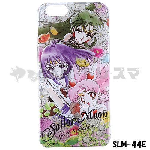 "Sailor Moon" Botanical Pattern iPhone6/6S Character Jacket Sailor Chibi Moon & Sailor Saturn & Sailor Pluto SLM-44E