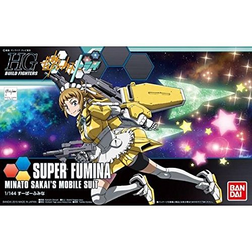 Hoshino Fumina SF-01 Super Fumina-1/10 scale-HGBF (#041), Gundam Build Fighters Try-Bandai