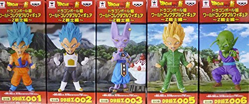 Dragon Ball Super World Collectible Figure Z Warrior set