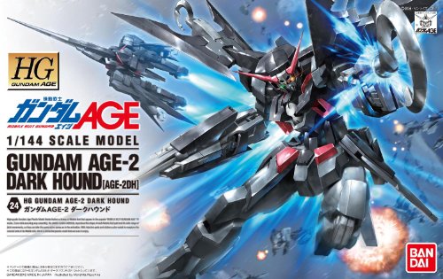 AGE-2DH Gundam AGE-2 Dark Hound-1/144 escala-HGAGE (#24) Kidou Senshi Gundam AGE-Bandai