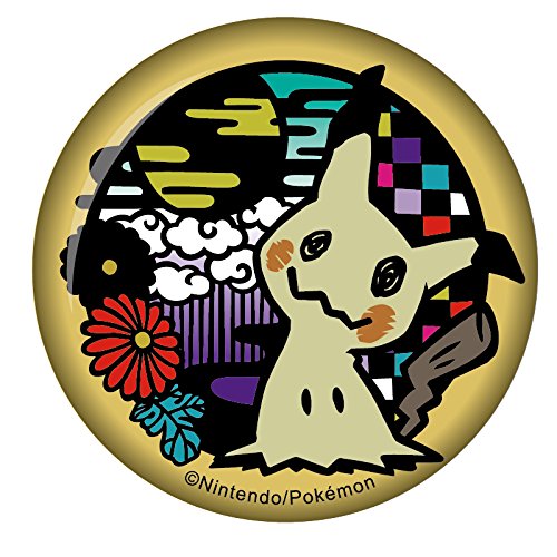 "Pokemon" Kirie Series Japanese Paper Can Badge Mimikyu