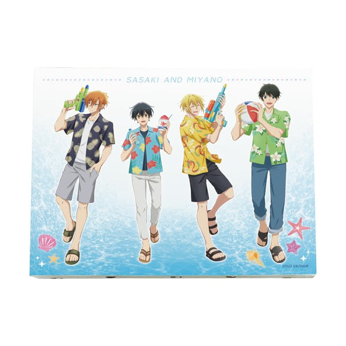 Canvas Art "Sasaki and Miyano" 02 Beach Ver. Group Design (Original Illustration)