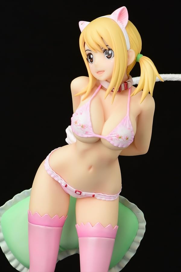 "Fairy Tail" Lucy Heartfilia Sakura Cat Gravure Style