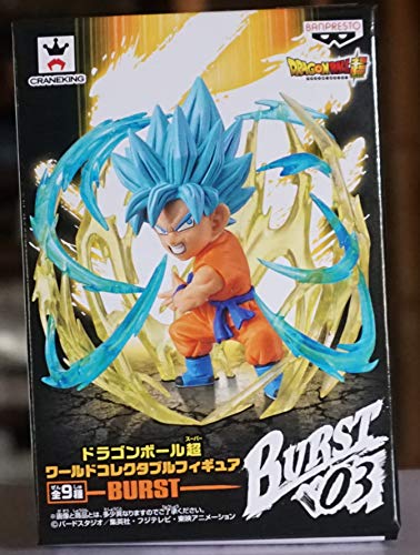 Son Goku SSJ God SS Dragon Ball Super World Collectable Figure -Burst- Dragon Ball Super - Banpresto