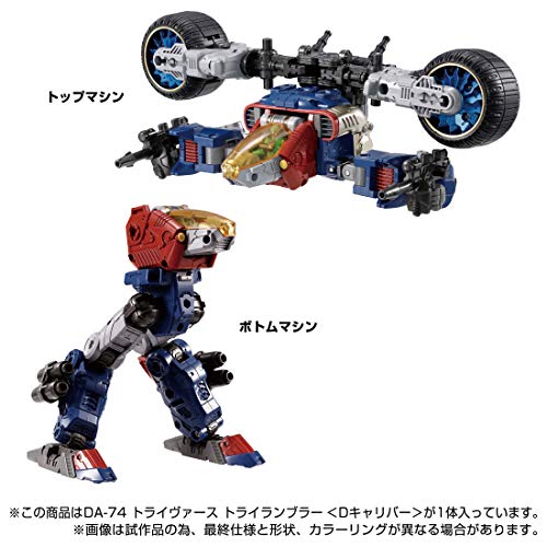 "Diaclone" DA-74 Triverse Trirambler (D Caliber)