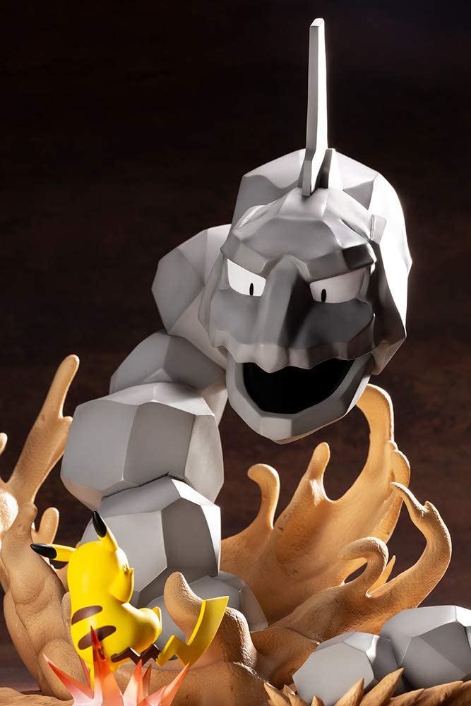 Pokemon / Monstruos de bolsillo - Artfx J Onix / Iwark vs. Pikachu (kotobukiya)