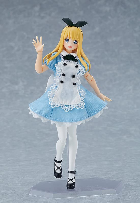 figma Styles figma Female Body (Alice) with Dress + Apron Outfit