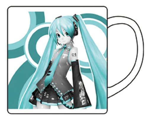 "Vocaloid" -Project DIVA- Hatsune Miku White Mug