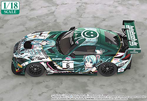 Character Vocal Series 01 "Vocaloid" Hatsune Miku 1/18 #6 Mercedes-AMG Team Black Falcon 2019 SPA24H Ver.
