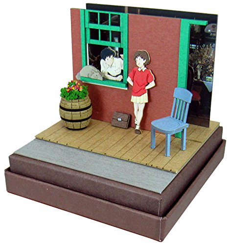 Amasawa Seiji & Tsukishima Shizuku Miniatuart Kit Studio Ghibli Mini (MP07-55) Mimi o Sumaseba-Sankei