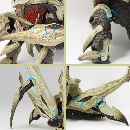 Legion Revoltech SFX (No.032) Gamera 2: Legion Shuurai - Kaiyodo
