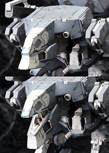 Flüssige Schlangenmetallzahnrad Sahelanthropus Psycho Mantis Schädel Gesicht Gift-Schlange - 1/100 Maßstab - Metallgetriebe Solid V: Der Phantomschmerz - Kotobukiya