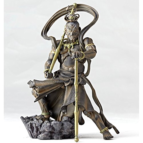 Kongo Rikishi Agyo (Wood Ver. version) Revoltech Takeya (#18EX) - Kaiyodo
