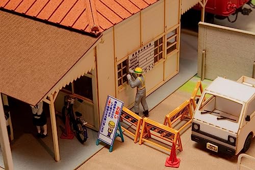 1/80 Scale Paper Kit Town Corner Accessory Series Vol. 2