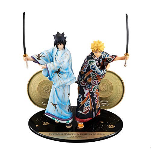 Uzumaki Naruto & Sasuke (Kabuki Edition version) Naruto -Kabuki- - MegaHouse