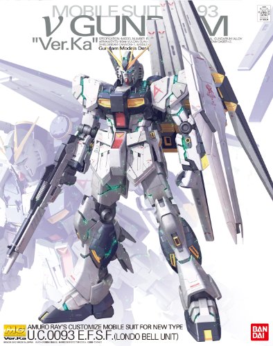 RX-93 Nu Gundam (version Ver.Ka)-1/100-échelle-MG (#163) Kidou Senshi Gundam: Char's Counterattaquent-Bandai