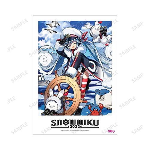 "SNOW MIKU 2022" SNOW MIKU 2022 A3 Matted Poster 3 Set