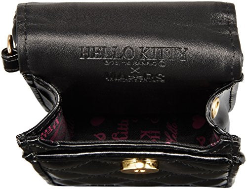 Hello Kitty Burasagari Series Lip Case Black MSKT-016