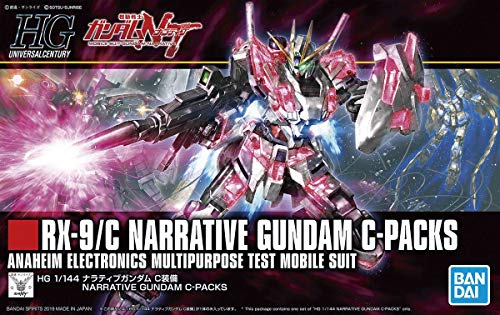RX-9 Narrativa Gundam (versión C-Packs) - 1/144 Escala - Hguc Kidou Senshi Gundam NT - Bandai