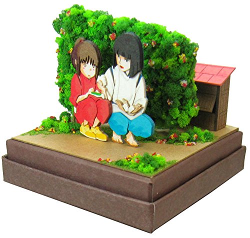 "Spirited Away" Haku & Ogino Chihiro Miniatuart Kit Studio Ghibli Mini (MP07-58)
