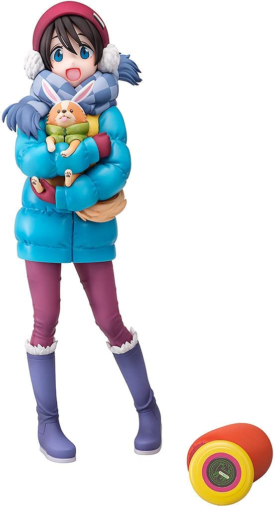 "Yurucamp" 1/7 Scale Figure Saitou Ena & Chikuwa