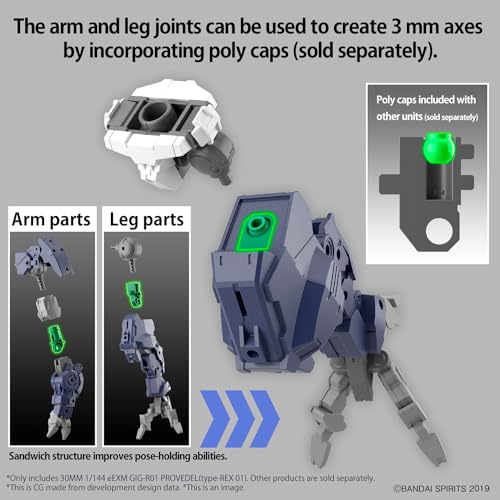 30MM 1/144 eEXM GIG-R01 Provedel (type-REX 01)