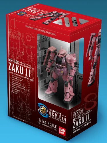 MS-06S Zaku II Commander Type Char Aznable Custom 1/144 Super HCM Pro Kidou Senshi Gundam - Bandai