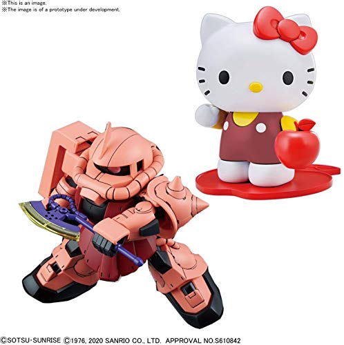 SD Gundam Cross Silhouette SDCS Hello Kitty / Char's Custom ZAKU II