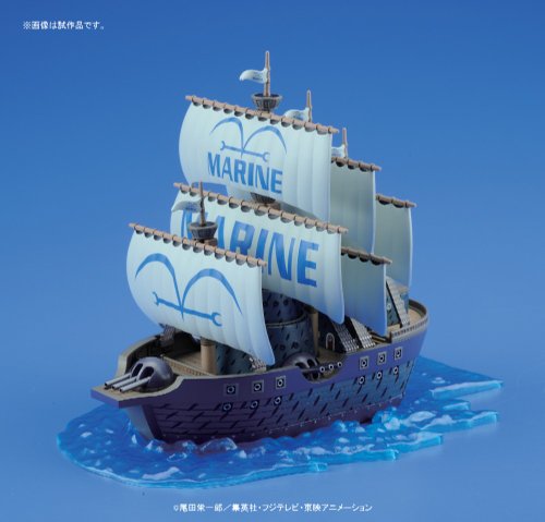 Bandai Modell Kit One Piece Marine Warship Grand Ship Collection