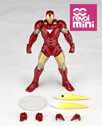 Iron Man Mark VI Revolmini (rm-003) Revoltech Iron Man 2 - Kaiyodo