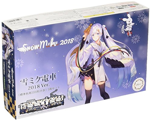 Hatsune Miku (Snow 2018 version) - 1/150 scale - Model Train Vocaloid - Fujimi