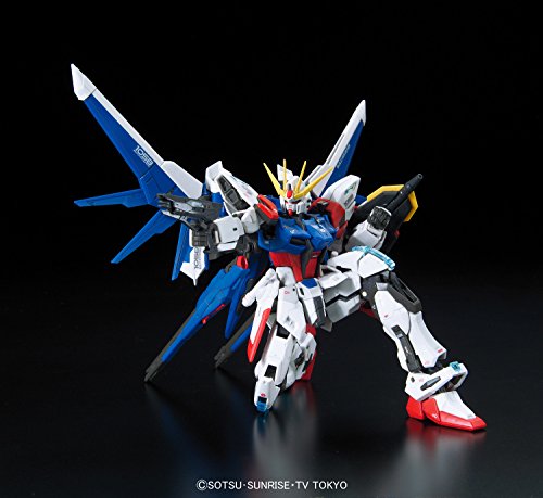 GAT-X105B Build Strike Gundam Gat-X105B / FP Build Strike Gundam Pacchetto completo - Scala 1/144 - RG (# 23), Gundam Costruisci combattenti - Bandai