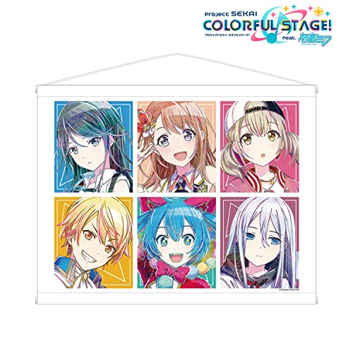 "Project SEKAI Colorful Stage! feat. Hatsune Miku" Group Ani-Art B2 Tapestry