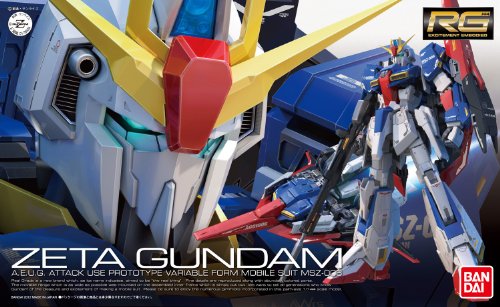 MSZ-006 Zeta Gundam-1/144-RG (#10) Kidou Senshi Z Gundam-Bandai