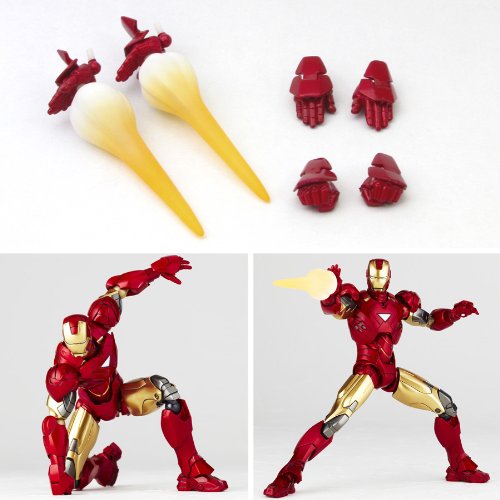 Iron Man Mark VI Legacy of Revoltech (LR-040) Revoltech SFX Iron Man - Kaiyodo
