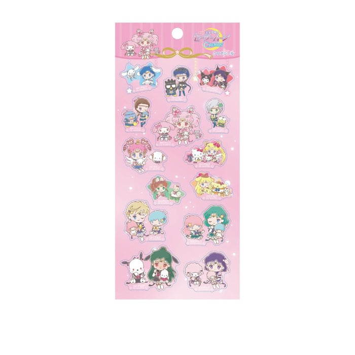 "Pretty Guardian Sailor Moon Cosmos the Movie" x Sanrio Characters Clear Sticker 2