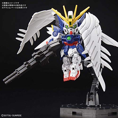 XXXG-00W0 WING GUNDAM Zero Custom SD Gundam Cross Silhouette Shin Kidou Senki Gundam Wing Indless Waltz - Bandai Spirits