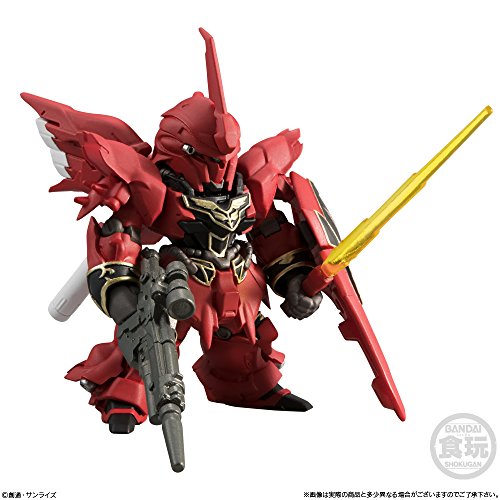 MSN-06S Sinanju (Full Weapon Set version) Bandai Shokugan Kidou Senshi Gundam UC - Bandai