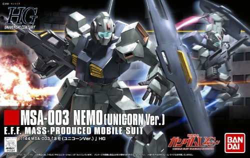 MSA-003 NEMO (UC Ver, versión) - 1/144 Escala - HGUC (# 140) - Bandai