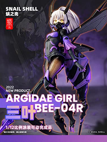 SNAIL SHELL BEE-04R ARGIDAE GIRL MITSUBA 1/12 SCALE ACTION FIGURE