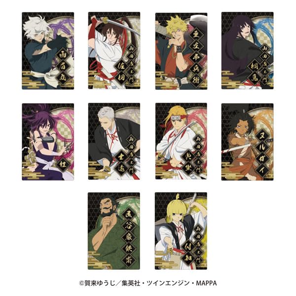 "Hell's Paradise: Jigokuraku" Metallic Postcard