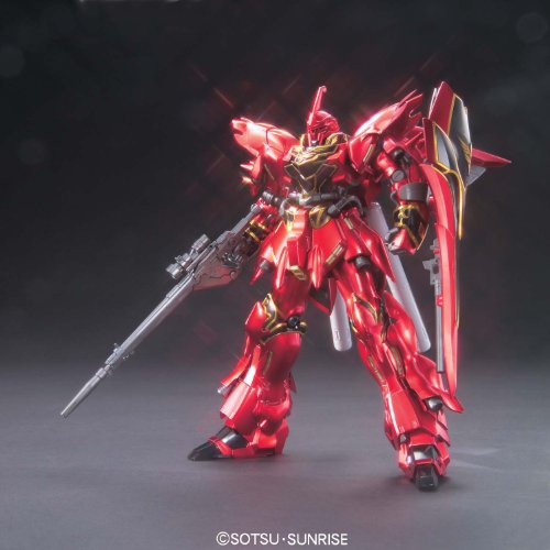 Gundam UC HGUC 1/144 Sinanju Titanium Finish