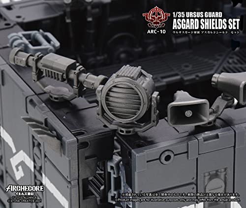 TOYS ALLIANCE LIMITED ARC-10 "ARCHE-YMIRUS" 1/35 SCALE URSUS GUARD ASGARD SHIELDS SET