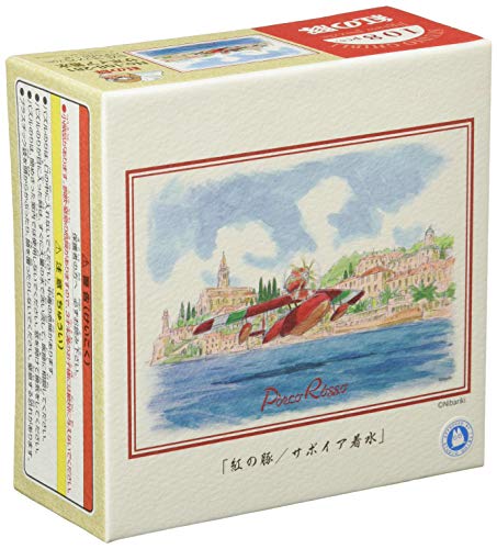 108 Peace Jigsaw Puzzle Studio GHIBLI Image Art Series "PORCO ROSSO" Savia Water arrival 18 2x25 7cm