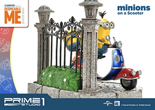 Prime Collectible Figure "Minions" Minions on a Scooter Statue PCFMINI-04
