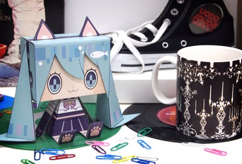 Hatsune Miku (Nyanko ver. Version) GraPhig (#140) Vocaloid-Cospa