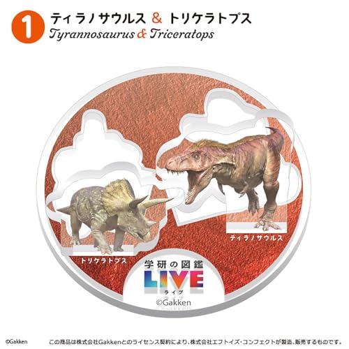 Gakken Picture Book LIVE Dinosaur Acrylic Stadium